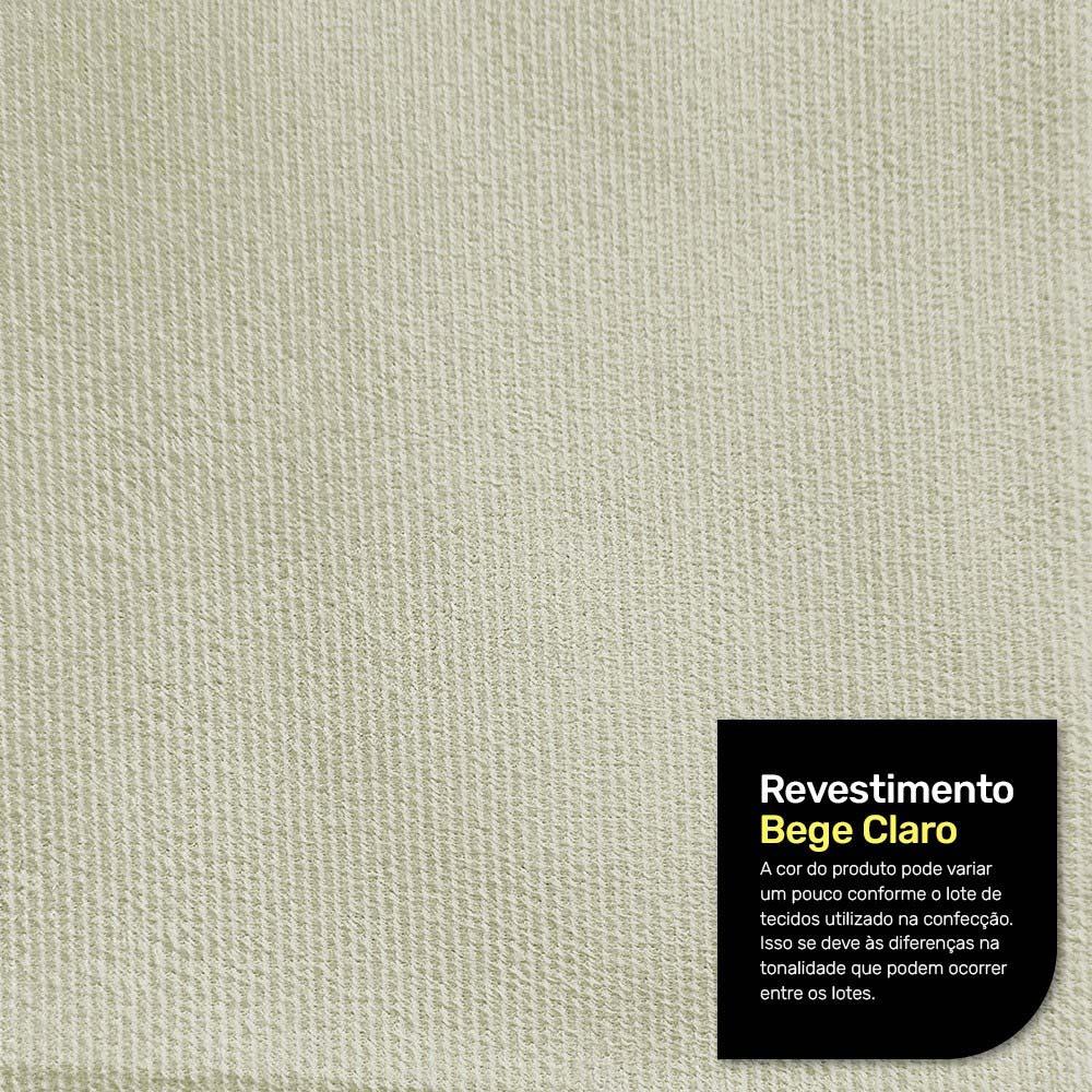Kit 02 Poltronas Decorativas Aisha Orgânica Suede Bege Claro - Desk Design