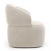 Kit 02 Poltronas Orgânicas Giratória Living Glee Veludo Bege - Desk Design