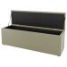 Kit Cabeceira e Baú Cama Box Casal Cora 140cm Sintético Bege - Desk Design