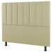 Kit Cabeceira e Baú Cama Box Casal Cora 140cm Sintético Bege - Desk Design
