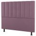 Kit Cabeceira e Baú Cama Box Casal Cora 140cm Suede Rosé - Desk Design
