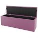Kit Cabeceira e Baú Cama Box Casal Cora 140cm Suede Rosa - Desk Design
