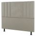 Kit Cabeceira e Baú Cama Box Casal Grace 140cm Sintético Bege - Desk Design