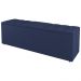 Kit Cabeceira e Baú Cama Box Casal Grace 140cm Suede Azul Marinho - Desk Design
