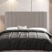 Kit Cabeceira e Baú Cama Box Casal Grace 140cm Suede Bege - Desk Design