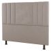 Kit Cabeceira e Baú Cama Box Casal Grace 140cm Suede Bege - Desk Design