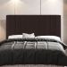 Kit Cabeceira e Baú Cama Box Casal Grace 140cm Suede Marrom - Desk Design