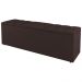 Kit Cabeceira e Baú Cama Box Casal Grace 140cm Suede Marrom - Desk Design