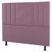 Kit Cabeceira e Baú Cama Box Casal Grace 140cm Suede Rosé - Desk Design