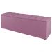 Kit Cabeceira e Baú Cama Box Casal Grace 140cm Suede Rosa - Desk Design