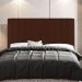 Kit Cabeceira e Baú Cama Box King Size Grace 195cm Suede Terracota - Desk Design