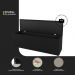 Kit Cabeceira e Baú Cama Box Solteiro Dallas 90cm Sintético Preto - Desk Design