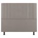 Kit Cabeceira e Baú Cama Box Solteiro Grace 90cm Suede Bege - Desk Design