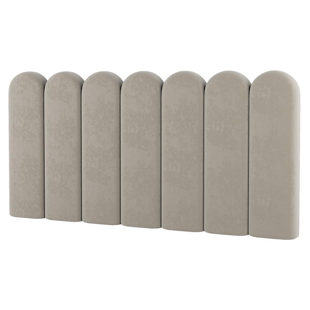 Painel Cabeceira Cama Box Solteiro Lana 100cm Linho Bege - Desk Design