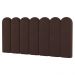 Painel Cabeceira Cama Box Solteiro Lana 100cm Linho Marrom - Desk Design