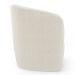 Poltrona Decorativa Living Abby Bouclê Bege - Desk Design