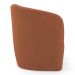 Poltrona Decorativa Living Abby Veludo Terracota - Desk Design