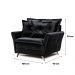 Poltrona Decorativa Scarlett Deluxe Soft D-28 Molas Bonel Veludo Preto - Desk Design