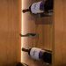 Conjunto 24 Suportes para Garrafa de Vinho Adegas de Parede em Aço Preto Adega Suspensa Horizontal para Bar