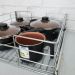 Gaveta Aramada 47cm Cromada Corrediças Deslizante Fruteira Armário Embutida Cozinha Dimec