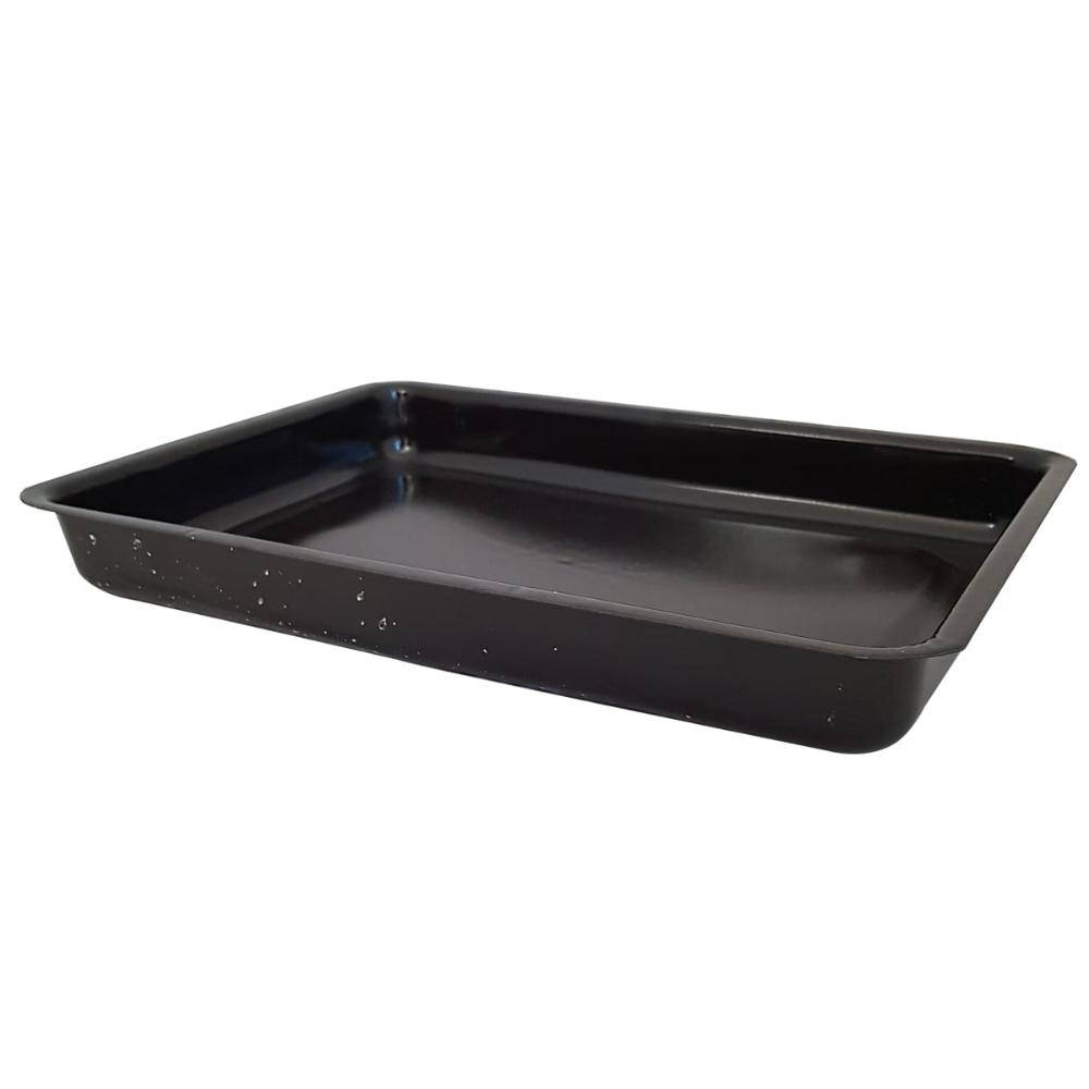 Assadeira Esmaltada Forma Retangular Forma de Bolo 38cm Cozinha