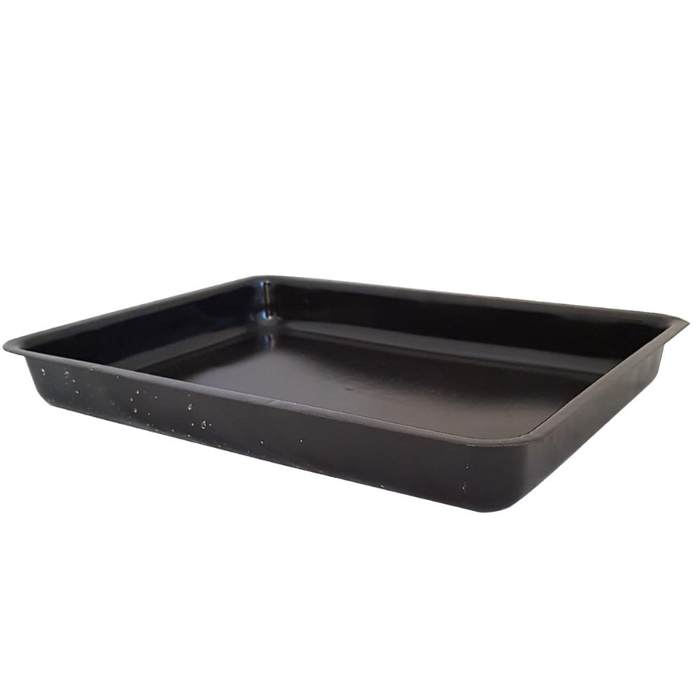 Assadeira Esmaltada Forma Retangular Forma de Bolo 38cm Cozinha