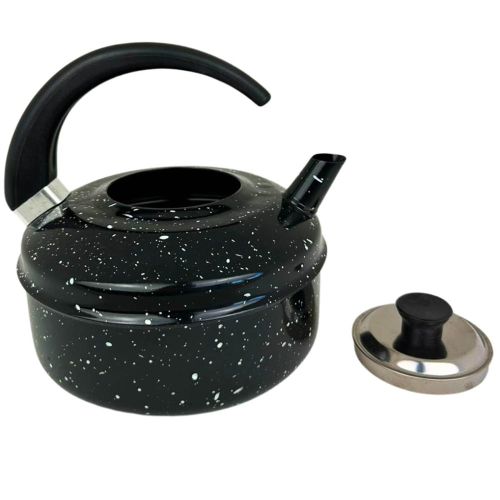 Chaleira Esmaltada 2 litros Utensilios de Cozinha Chaleira Tampa Café