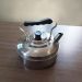 Kit 1 Forma Para Pudim Alumínio E 1 Chaleira Inox 2 Litros