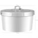 Kit 1 Forma Para Pudim Alumínio E 1 Chaleira Inox 2 Litros