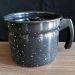 Leiteira Caneca Esmaltada Jarra Para Leite Granitada 1,6l