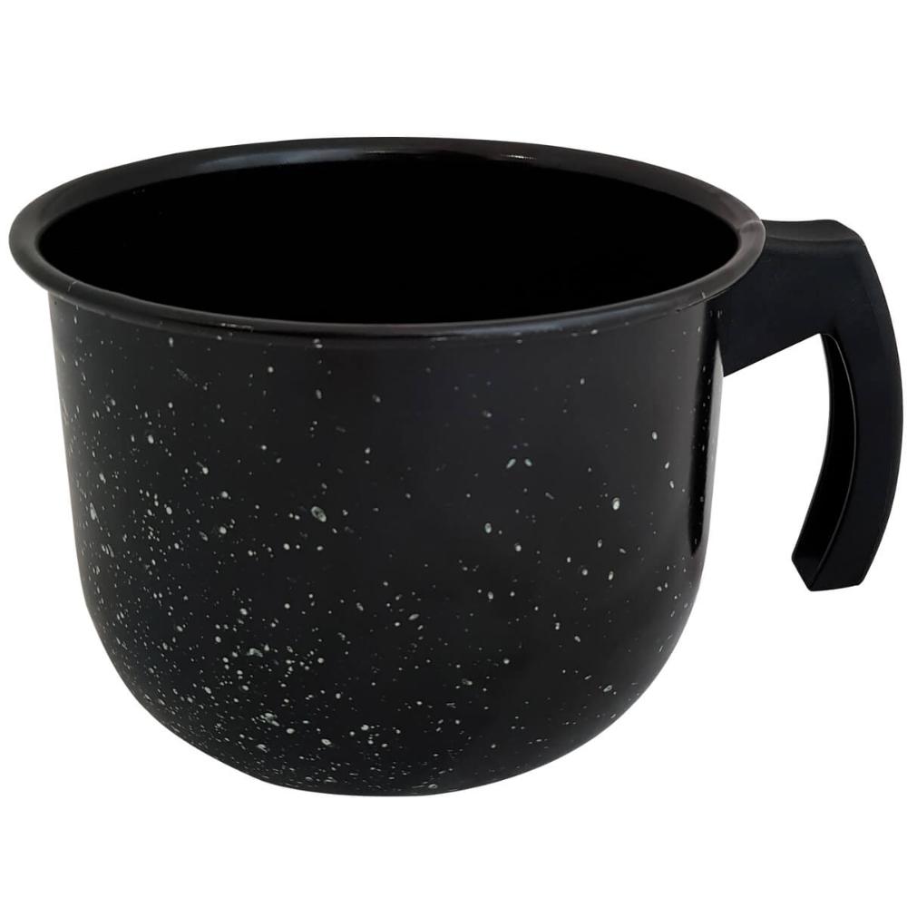 Leiteira Caneca Esmaltada Jarra Para Leite Granitada 1,8L