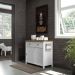 Aparador Buffet Ditália 2 Gavetas 2 Portas Branco BA-145