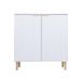 Aparador Buffet Ditália 2 Portas R-632 cor:branco