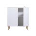 Aparador Buffet Ditália 2 Portas R-632 cor:branco