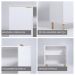 Aparador Buffet Ditália 2 Portas R-632 cor:branco