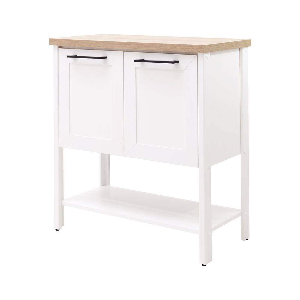 Aparador Buffet Ditália 2 Portas c/Tampo BN-02 Cor:Branco