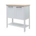 Aparador Buffet Ditália 2 Portas c/Tampo BN-02 Cor:Cinza