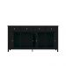 Aparador Buffet Ditália 4 Portas 4 Gavetas R-626 Preto