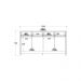 Aparador Buffet Ditália 4 Portas 4 gavetas R-626 Branco