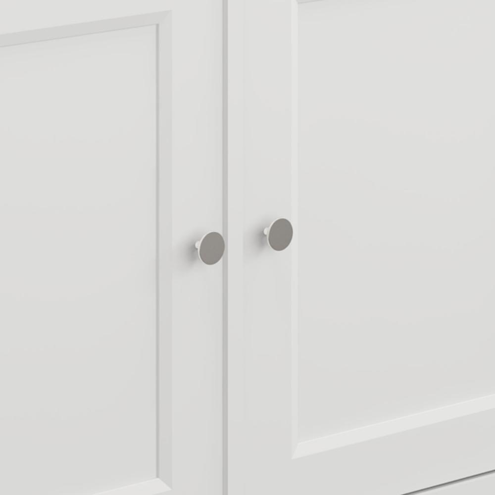 Aparador Buffet Ditália 4 Portas 4 gavetas R-626 Branco