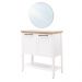 Aparador Buffet Ditália C/ Espelho 2 Portas BN-02 Cor:Branco