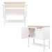 Aparador Buffet Ditália C/ Espelho 2 Portas BN-02 Cor:Branco