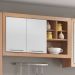 Armário de Cozinha Ditália Aspen 5 Peças Carvalho/Branco A10