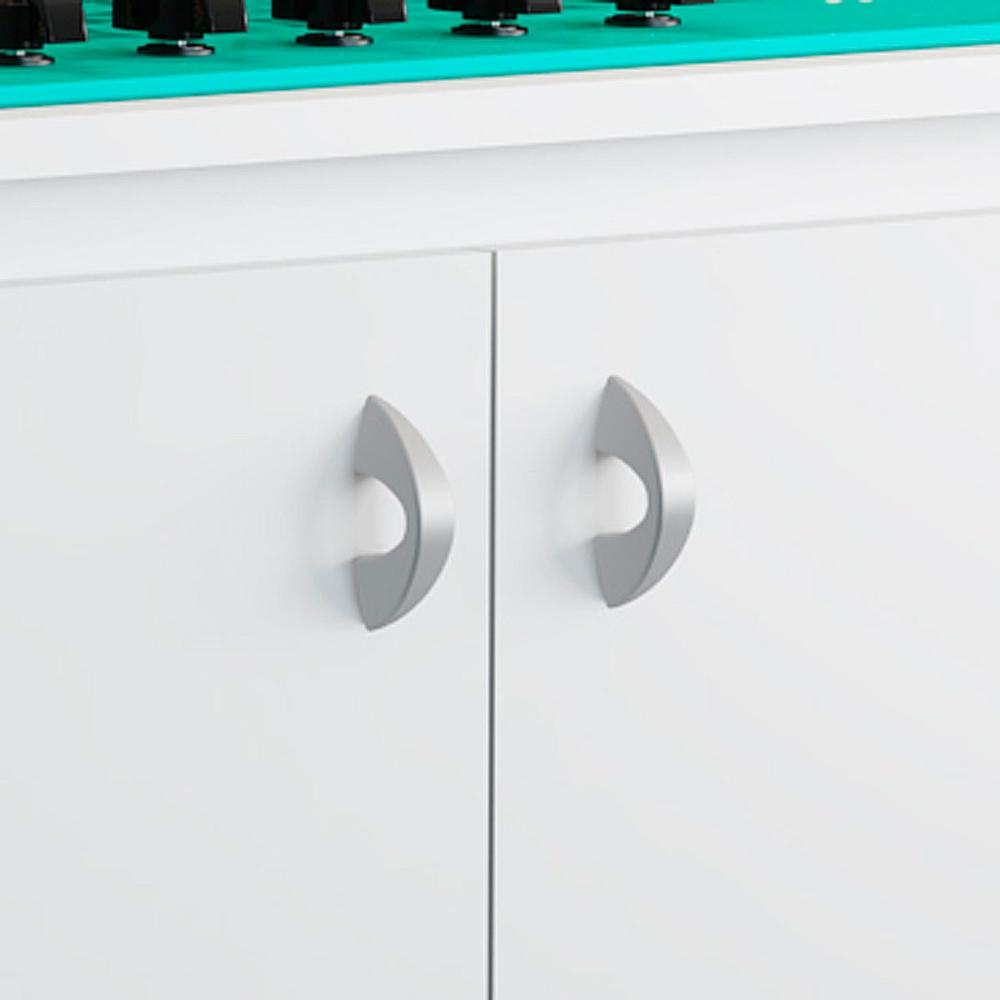 Balcão Cooktop Ditália 2 Portas BA-115 Branco