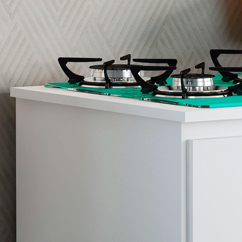 Balcão Cooktop Ditália 2 Portas BA-115 Branco