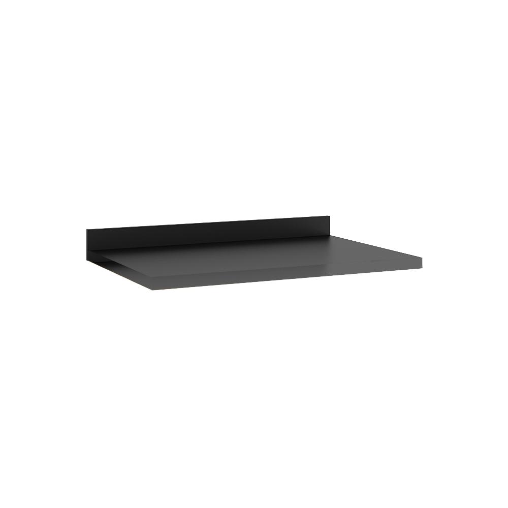 Balcão Cozinha Ditália Aspen 2 gv vid CV Tampo Preto CD-108