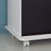 Balcão Fruteira Multiuso Ditália MF-95 Branco/Preto
