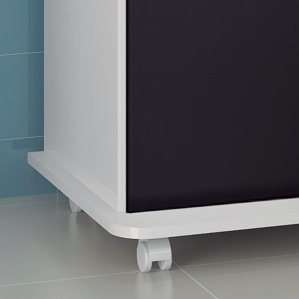 Balcão Fruteira Multiuso Ditália MF-95 Branco/Preto