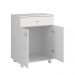 Balcão Micro-ondas Ditália 2 Portas 1 Gaveta BA-35 Branco
