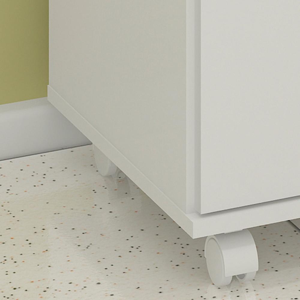 Balcão Micro-ondas Ditália 2 Portas 1 Gaveta BA-35 Branco